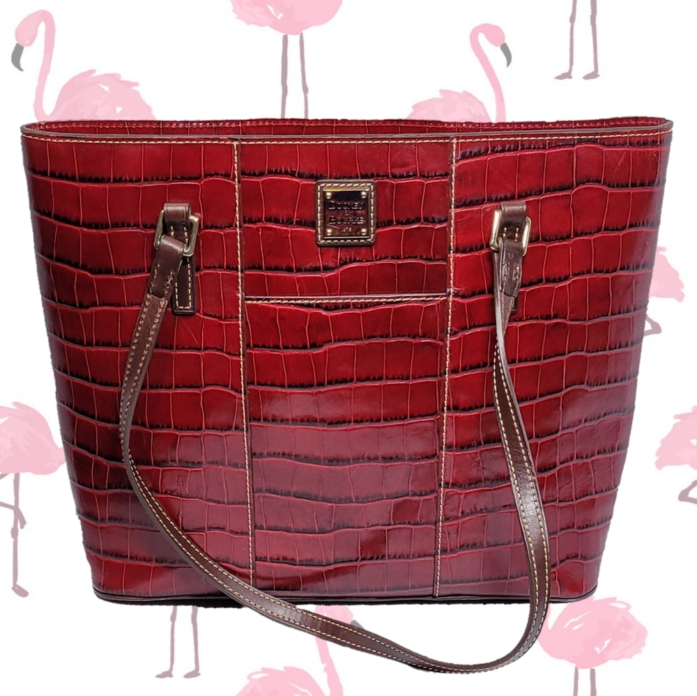 COPY - Dooney & Bourke Croco Embossed Small Lexin…